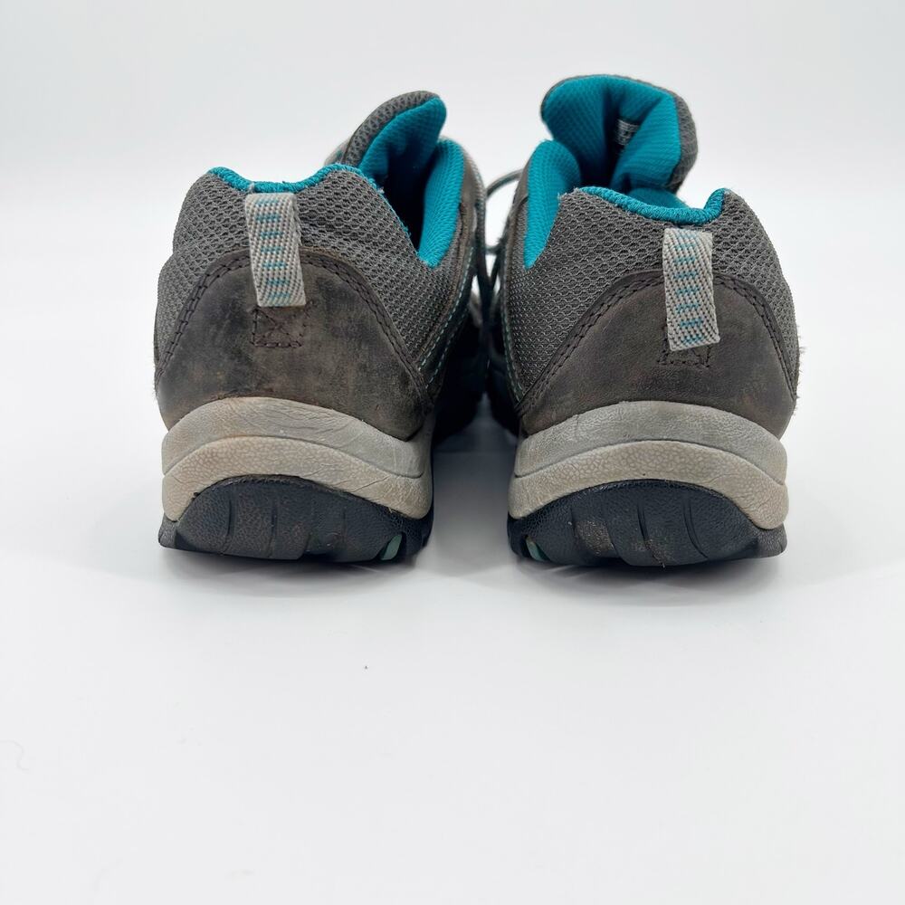 KEEN Palisades Hiking Trail Shoes 8 Brown Teal Lace Up Outdoor Walking Sneakers - Picture 7 of 11